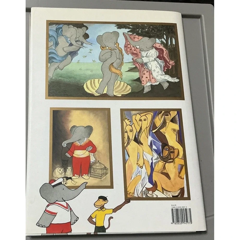Babar's Museum of Art by Laurent de Brunhoff (2003, Hardcover) EC